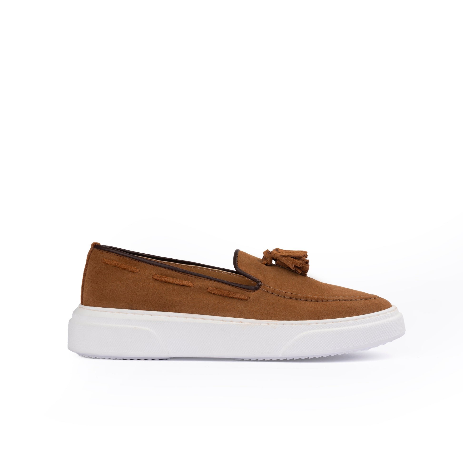 Roger men's slip-on moccasins in soft suede