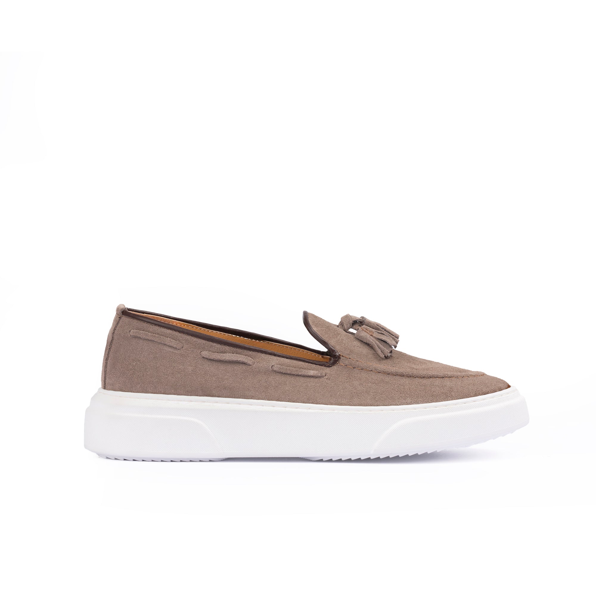 Roger men's slip-on moccasins in soft suede