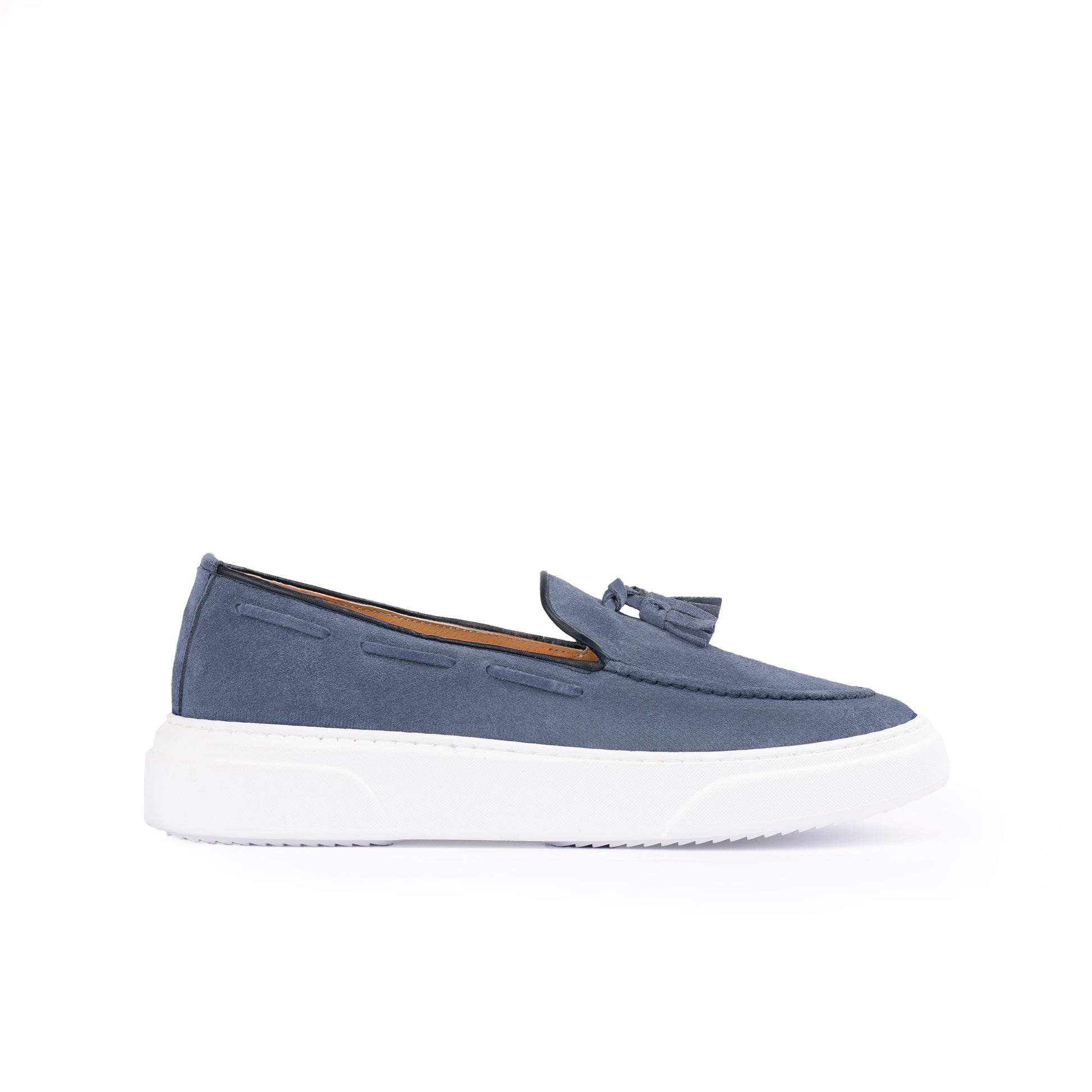 Roger men's slip-on moccasins in soft suede