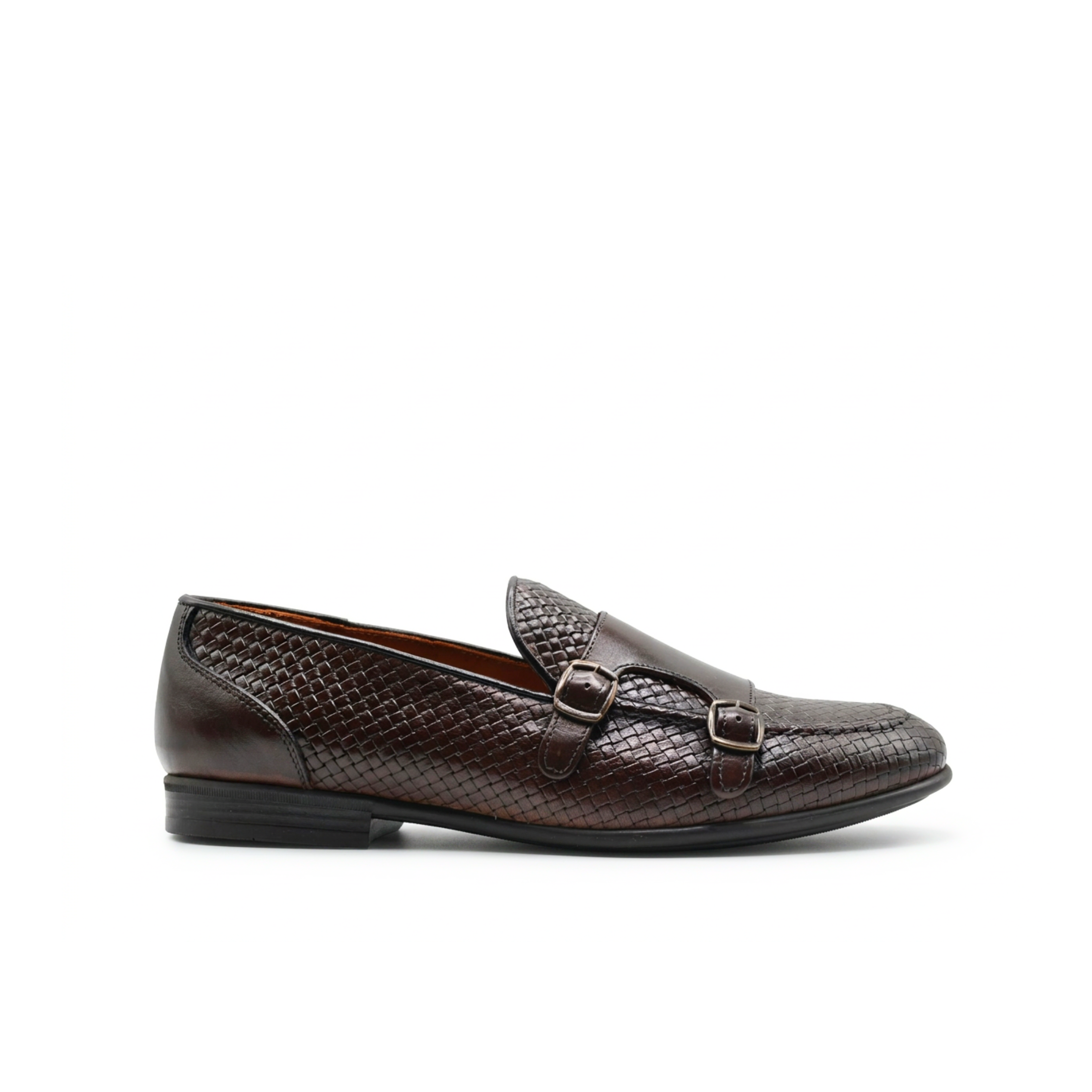 Men's River Moccasin in Woven Leather