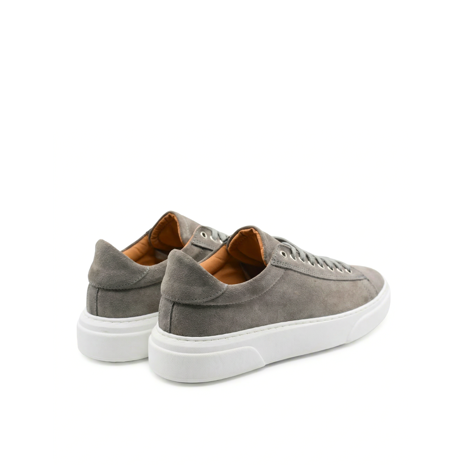 Smith Men's Suede Sneakers with White Sole