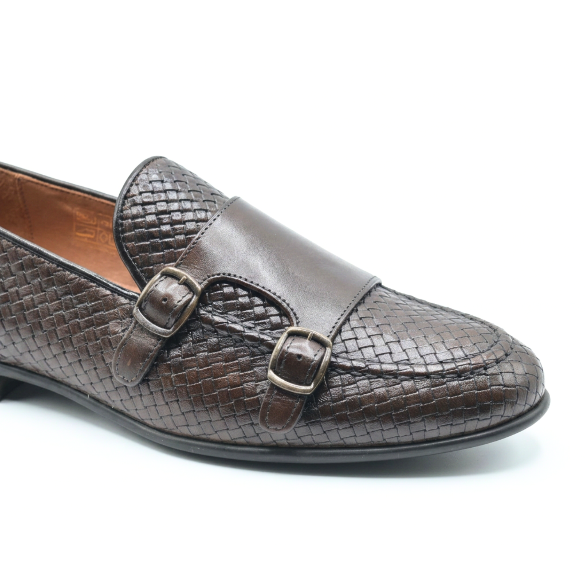 Men's River Moccasin in Woven Leather