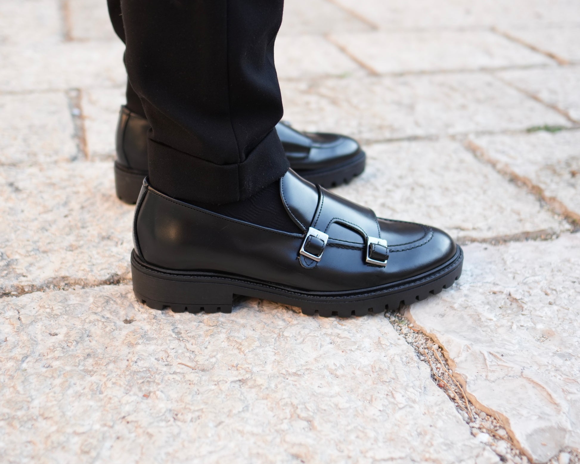 Johnson Men's Moccasins in Genuine Abraded Leather