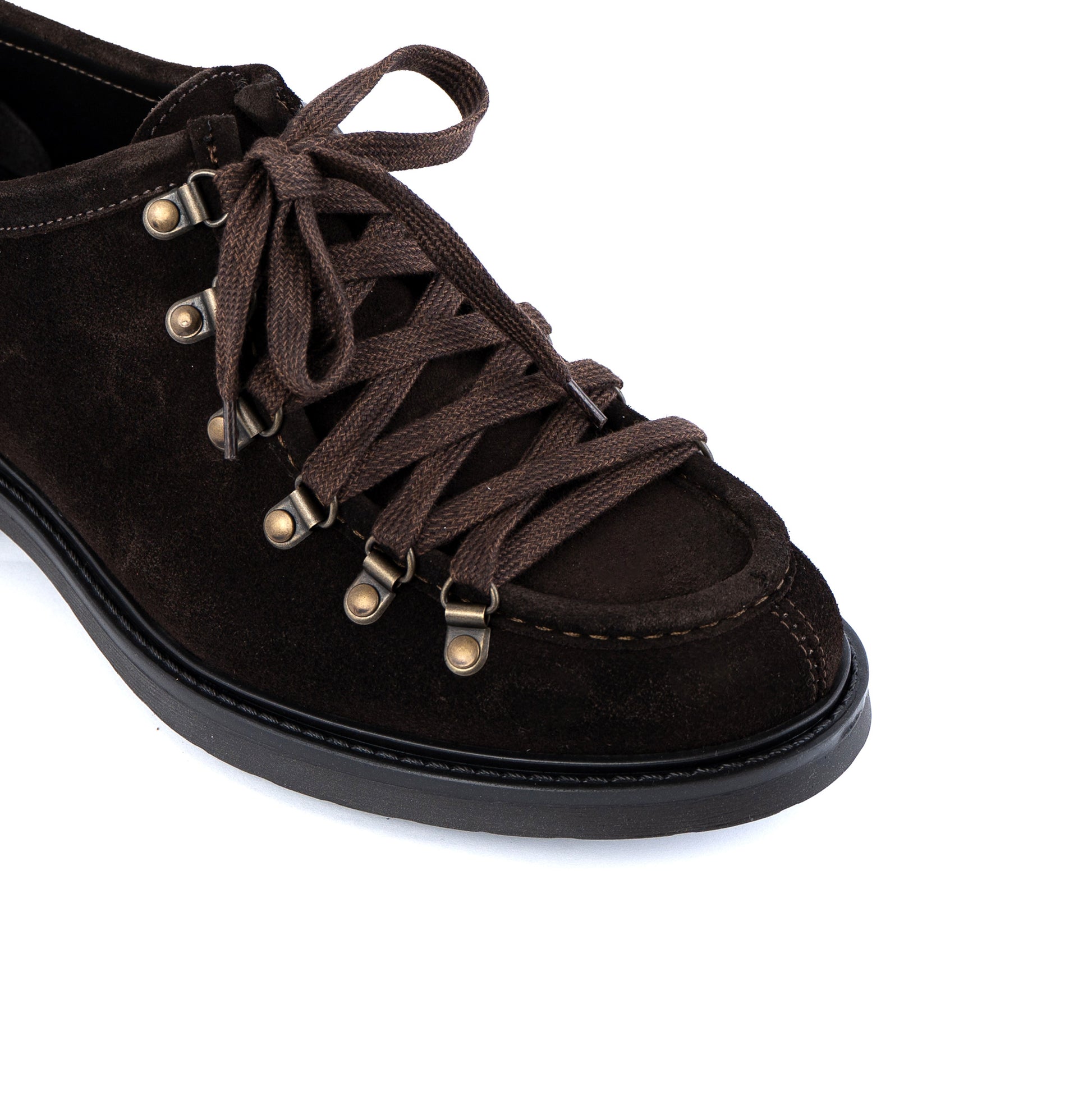 Trek suede lace-up engineers
