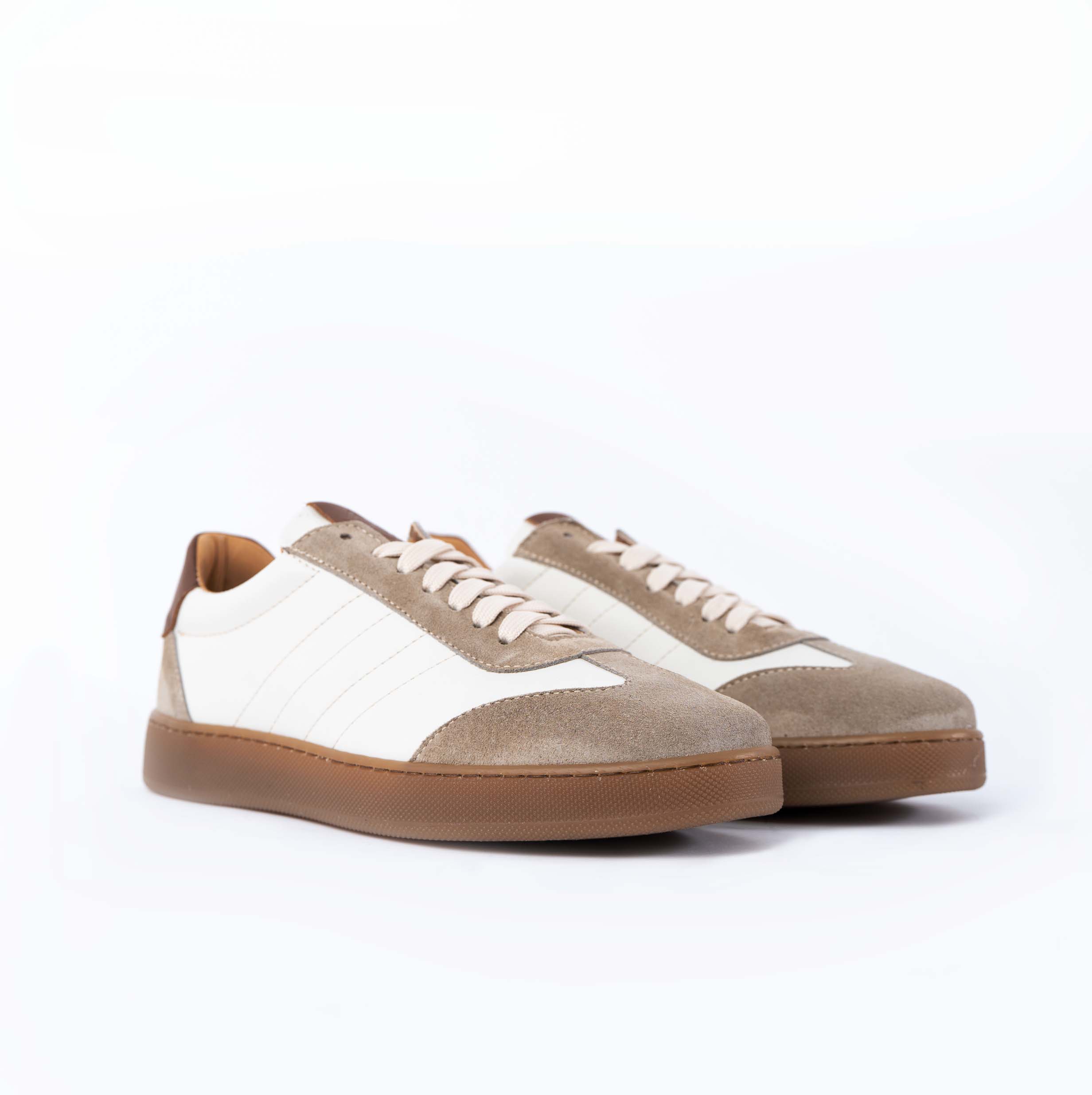 New Fusion low men's sneakers in genuine leather