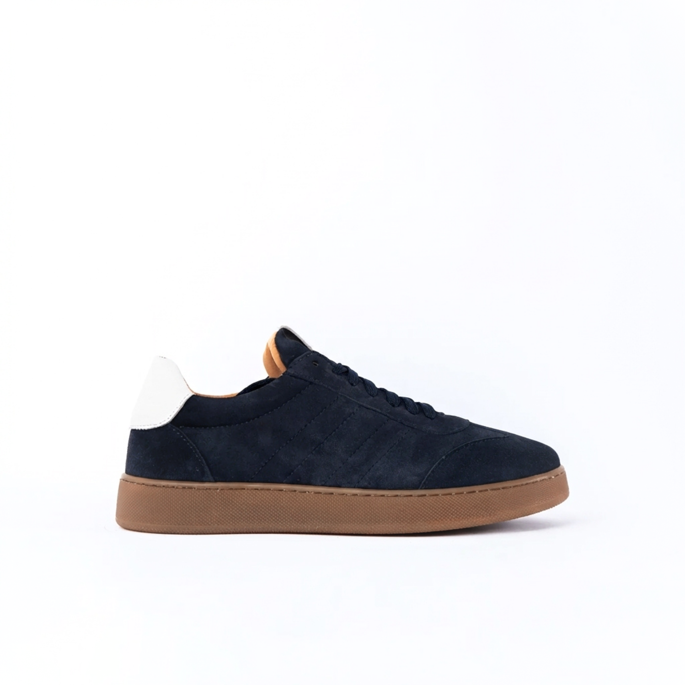 New Fusion low men's sneakers in soft suede