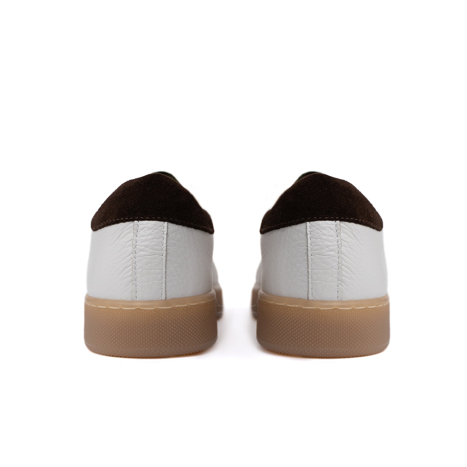 Men's Urban Sneakers Genuine Bottolata Leather Suede Inserts