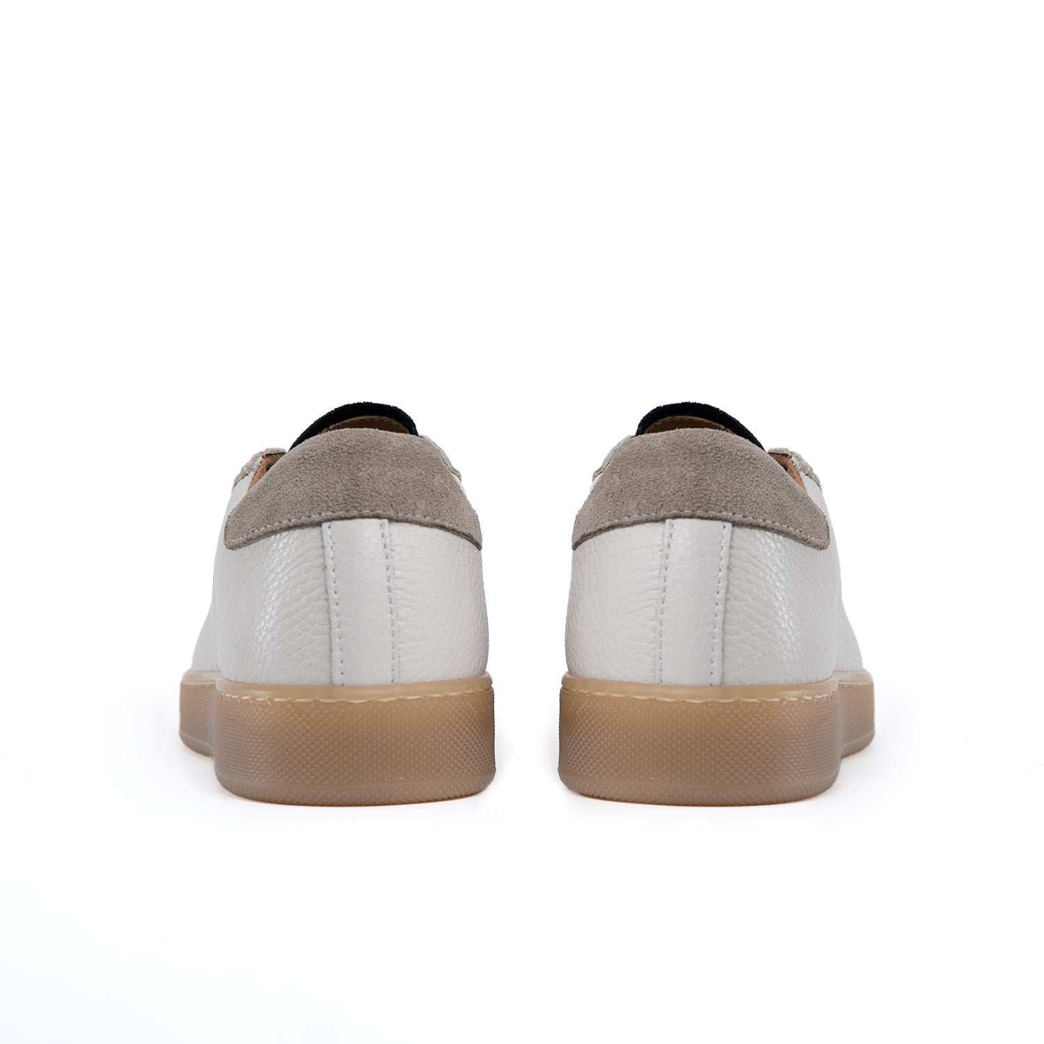Men's Urban Sneakers Genuine Bottolata Leather Suede Inserts